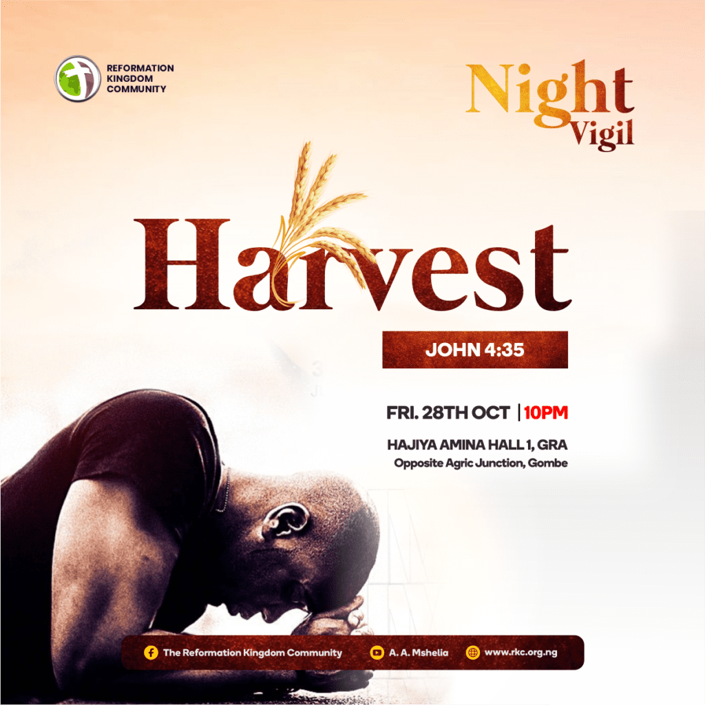 Prayer Vigil - Harvest